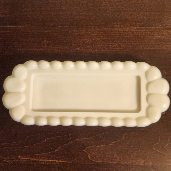 Westmoreland Milk Glass Butter Dish - Picture 4 of 6